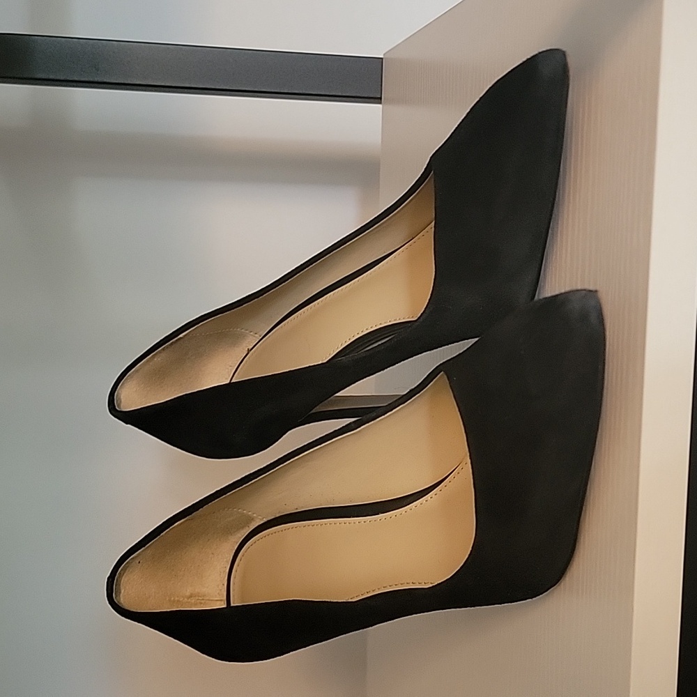Sam Edelman Hazel Pump in Black Suede 7.5